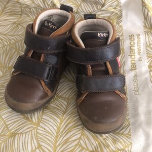 Toddler shoes Kickers leather